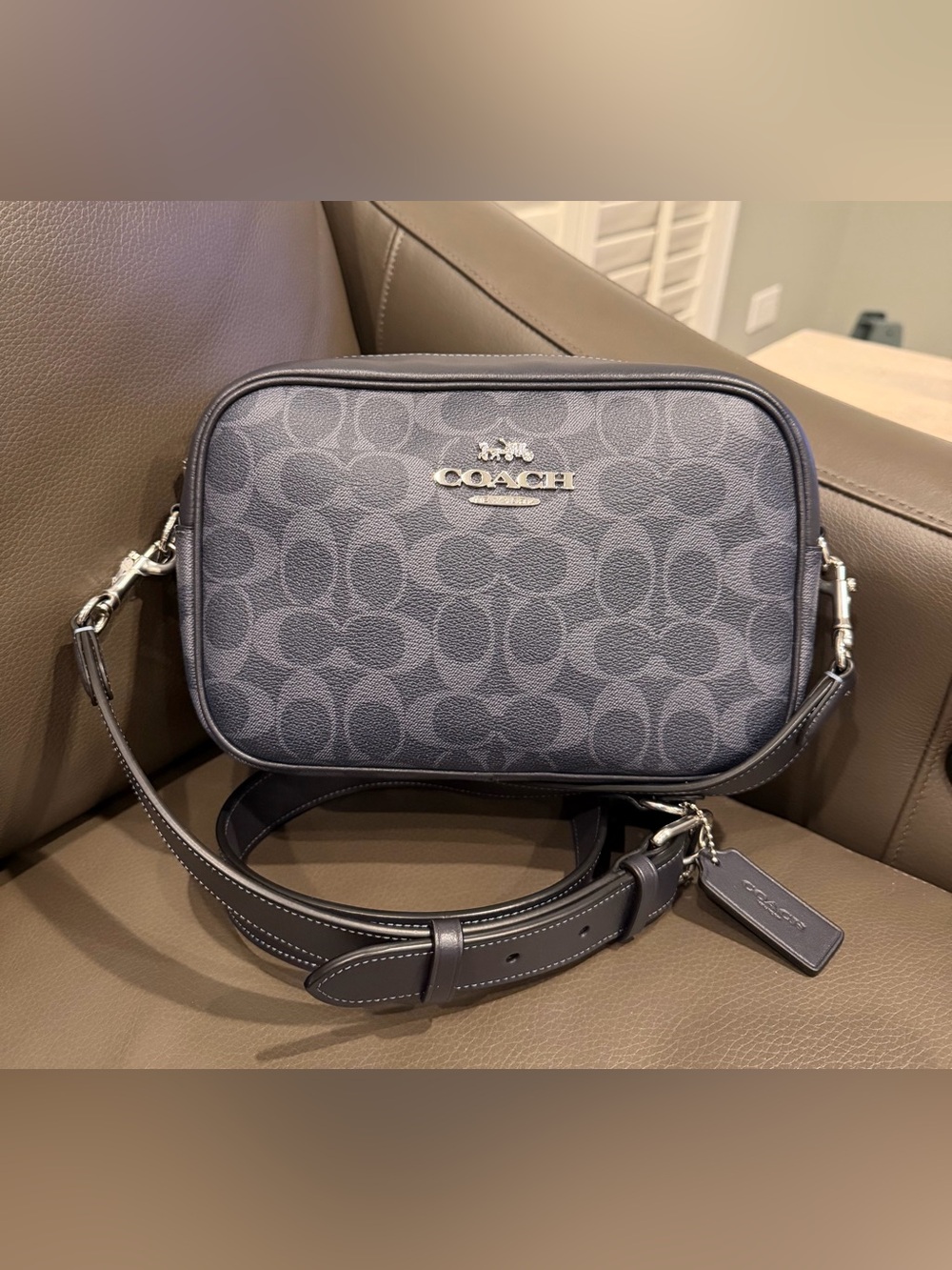 Coach Jamie Camera Bag In Signature Coated Canvas